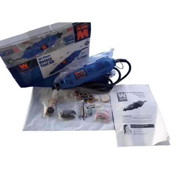 WEN Model 2307 Variable Speed Rotary Tool, Blue, Medium, 100 PC + Free Ship - Picture 3 of 8